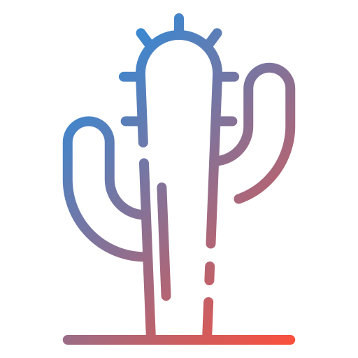 Cactus Good Ware Gradient icon