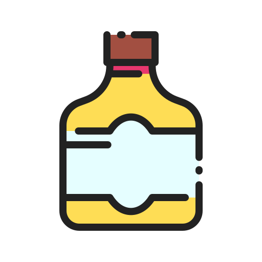 Whiskey Good Ware Lineal Color icon