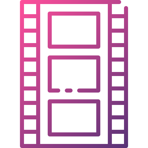 Film strip Good Ware Gradient icon