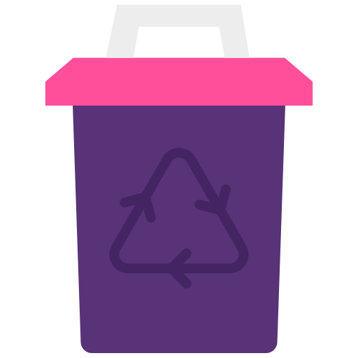 papelera de reciclaje icono gratis