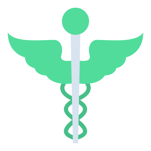 Caduceus Good Ware Flat icon