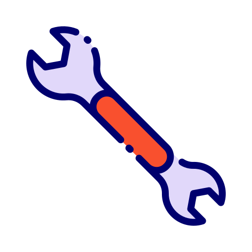 Llave inglesa icono gratis