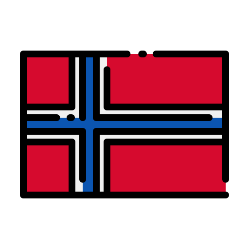 Noruega icono gratis