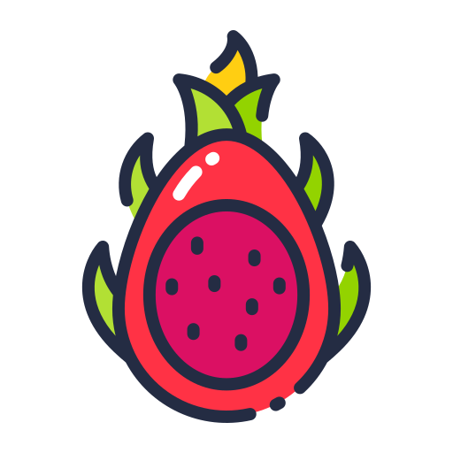 Fruta del dragón icono gratis