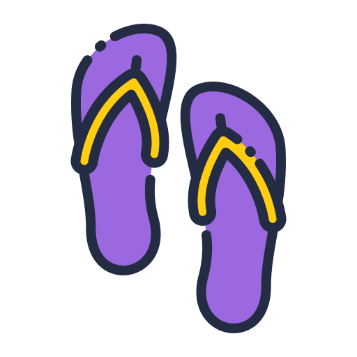 Chancletas icono gratis