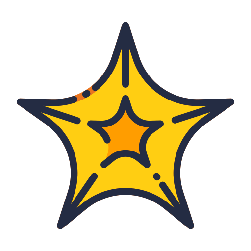 Estrella de mar icono gratis