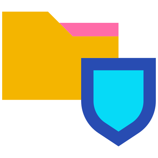 Protección de datos icono gratis