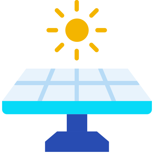 Panel solar icono gratis