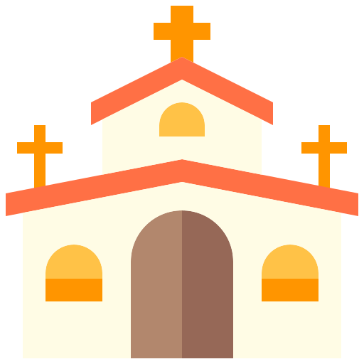 Church Justicon Flat icon