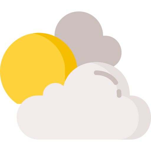 Cloudy Special Flat icon