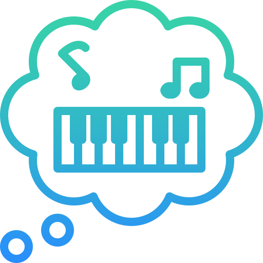 piano icono gratis