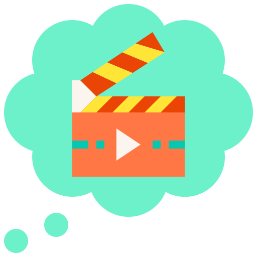 película icono gratis