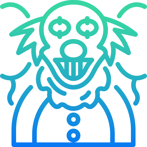 Clown free icon Clown free icon