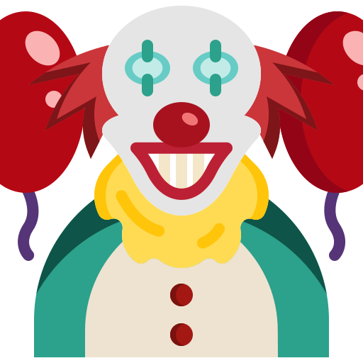 payaso icono gratis