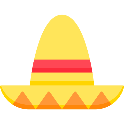 sombrero mexicano icono gratis