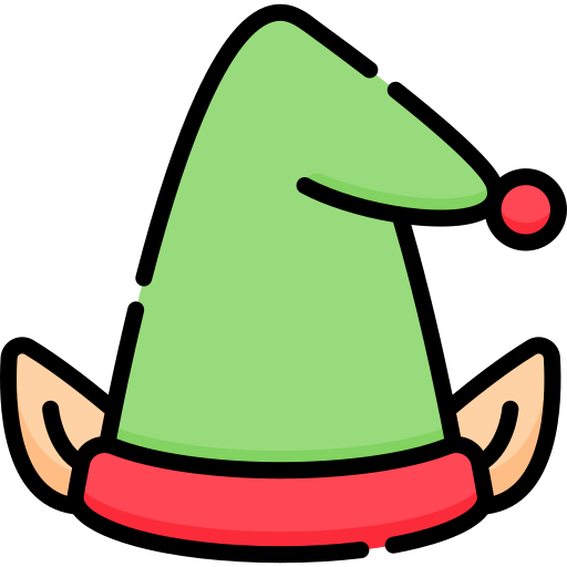 sombrero de duende icono gratis