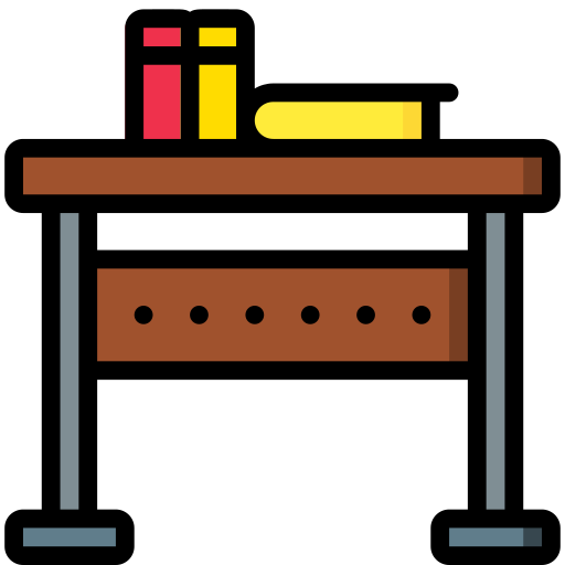 Desk - Free furniture and household icons