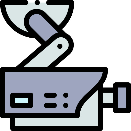 Cctv camara icono gratis