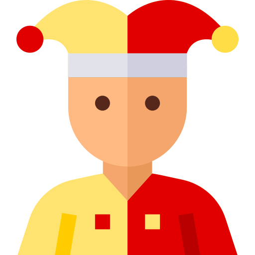 bouffon Icône gratuit bouffon Icône gratuit