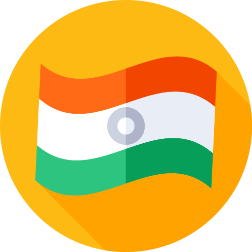 Bandera india icono gratis