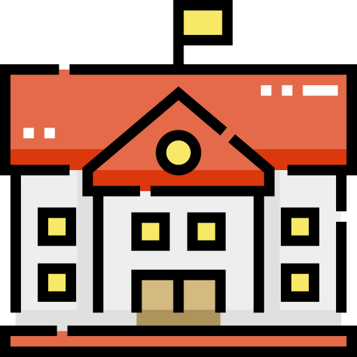 School - Free buildings icons