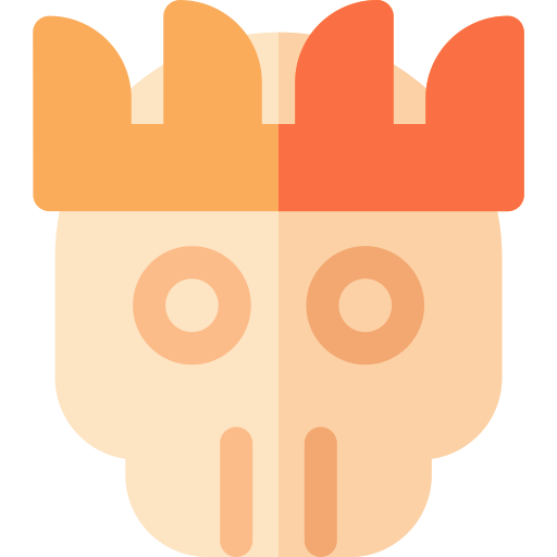 Skull free icon