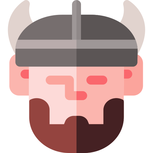 Vikingo icono gratis