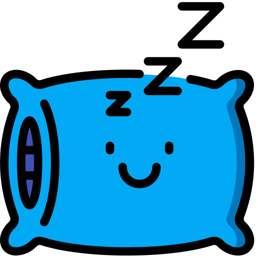 Sleeping Basic Miscellany Lineal Color icon