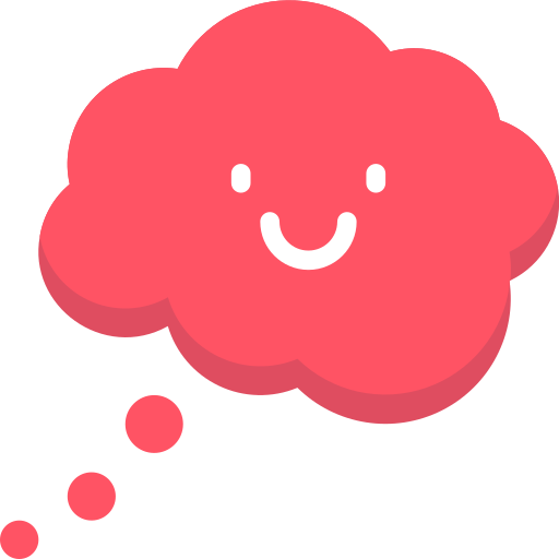 Happy thoughts - free icon