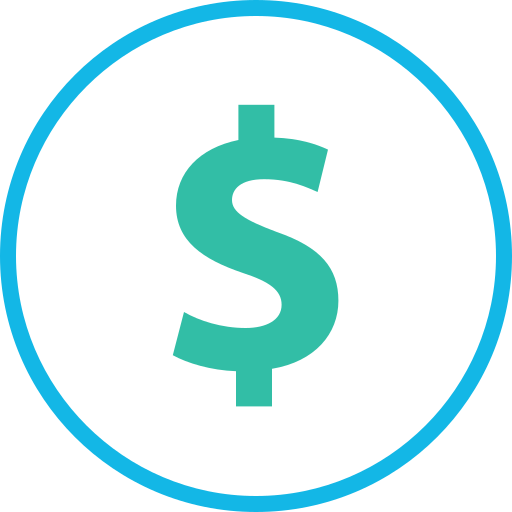 Dollar free icon
