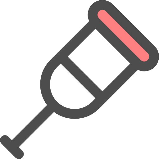 muletas icono gratis