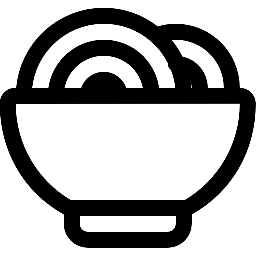 국수 무료 아이콘