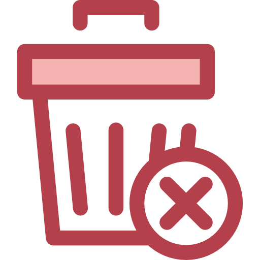 delete bin icon png