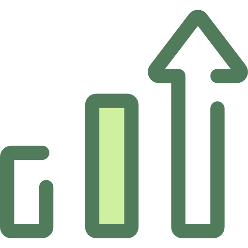 croissance Icône gratuit