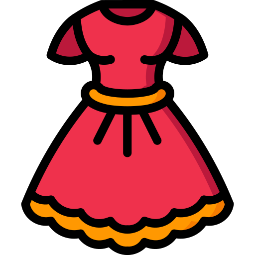 Dress Basic Miscellany Lineal Color icon