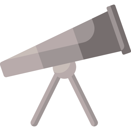 Telescope free icon