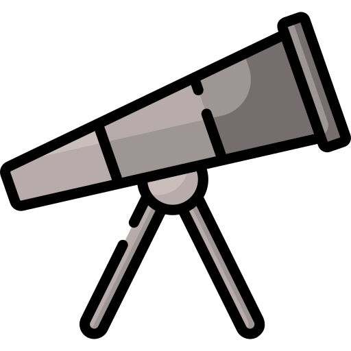 Telescope free icon
