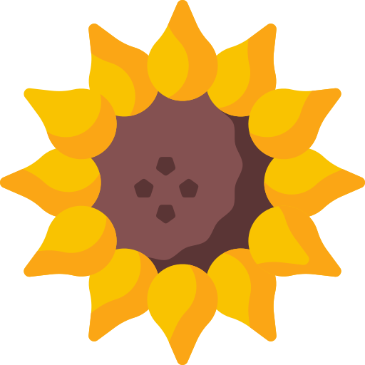 Girasol icono gratis