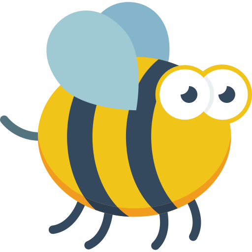 Abeja icono gratis