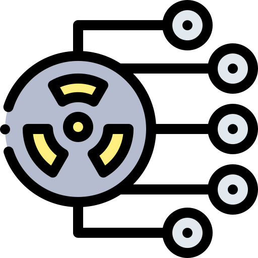 nucléaire Icône gratuit