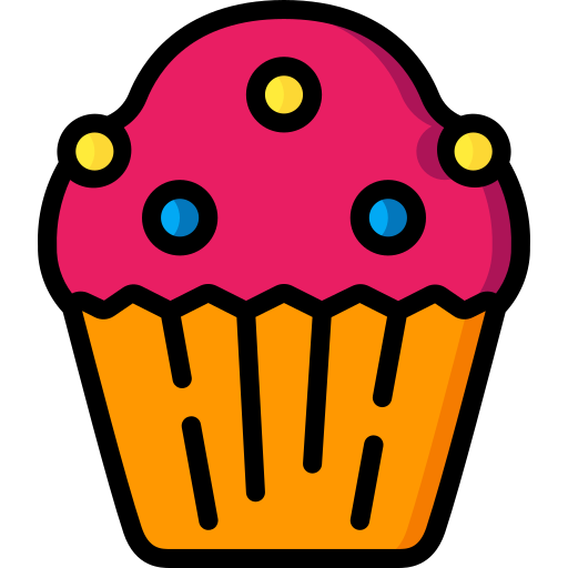 Muffin free icon Muffin free icon