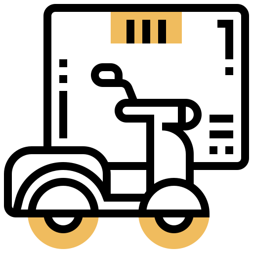 Delivery service free icon