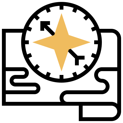 brújula icono gratis