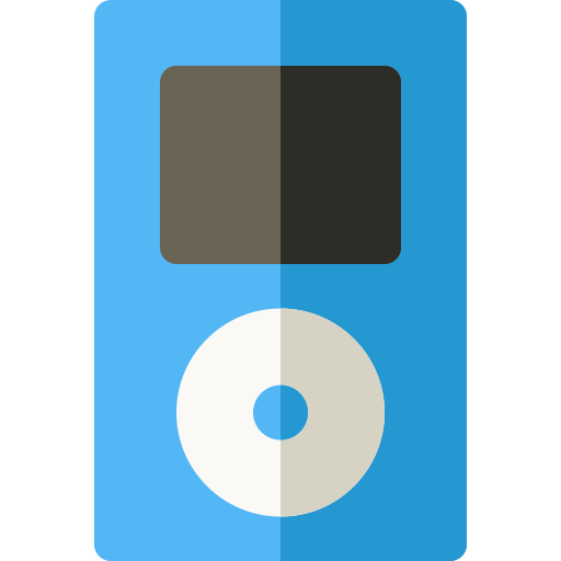 reproductor de mp3 icono gratis