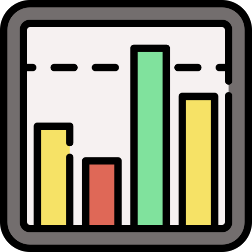 Bar chart Special Lineal color icon