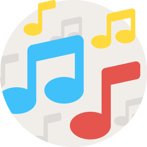 Music Detailed Flat Circular Flat icon