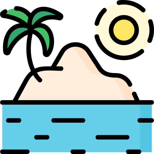 Island Special Lineal color icon