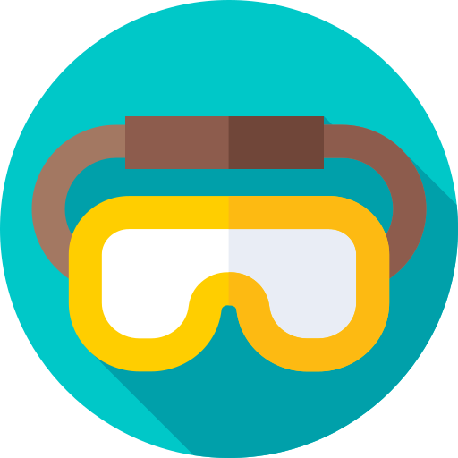 lentes de seguridad icono gratis