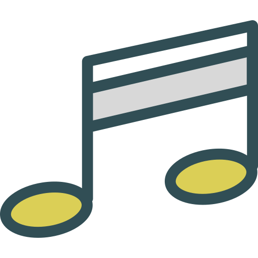 note musicale Icône gratuit