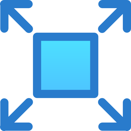 fullscreen icon transparent